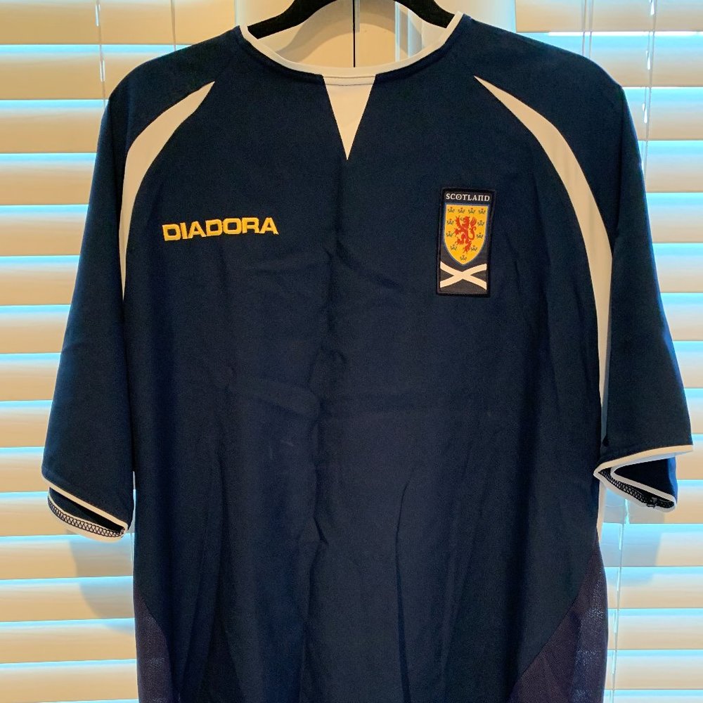 Scotland Soccer Authentic Jersey